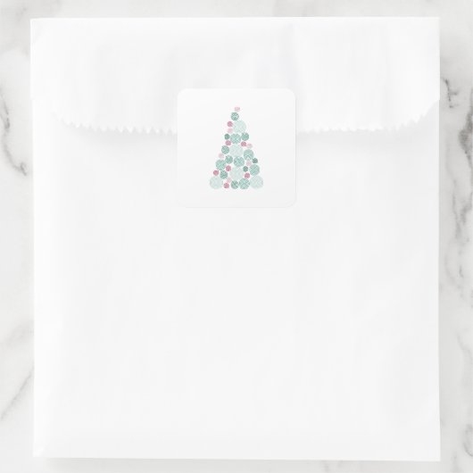 Evergreen Swirl スクエアシール (バッグ)