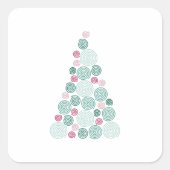 Evergreen Swirl スクエアシール (正面)