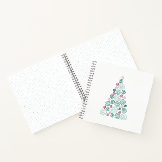 Evergreen Swirl ノートブック (内部)