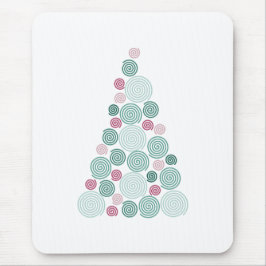 Evergreen Swirl マウスパッド