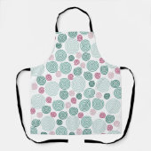 Evergreen Swirl (Pattern) エプロン (正面)
