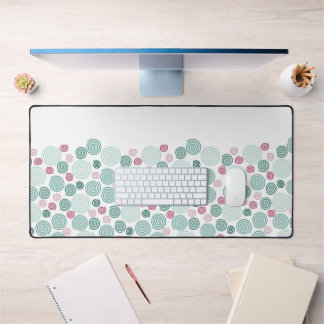 Evergreen Swirl (Pattern) デスクマット