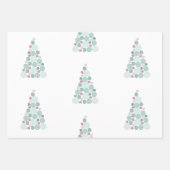 Evergreen Swirl (Pattern) ラッピングペーパーシート (正面2)