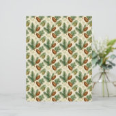 Evergreens and Cones Scrapbook Paper (スタンド正面)