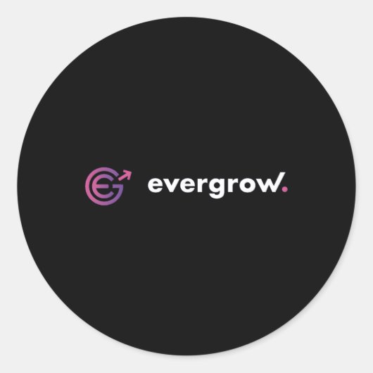 Evergrowコイン ラウンドシール (正面)