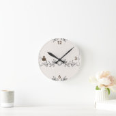 Everlasting Chapters Vintage Wall Clock ラウンド壁時計 (ホーム)