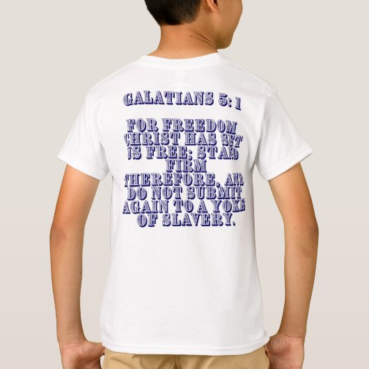 Everlasting Freedom Tシャツ (裏面)