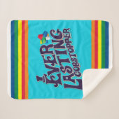 Everlasting Gobstopper Graphic シェルパブランケット (正面(横))