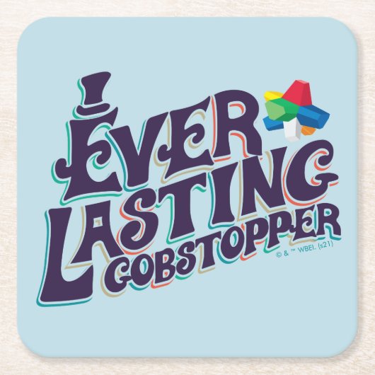 Everlasting Gobstopper Graphic スクエアペーパーコースター (正面)