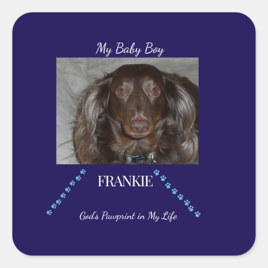 Everlasting Pawprint Bond スクエアシール (正面)