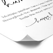 EVERLEIGHおしゃぶり狩りベビーシャワーゲームサイン ポスター (角)