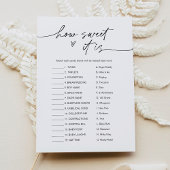 EVERLEIGHどのように甘いキャンディバーベビーゲームカード 招待状