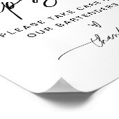 EVERLEIGHの感じ酔っ払ったバーのサイン、ヒント・バーテンダー ポスター (角)