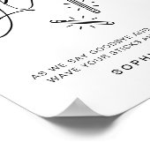 EVERLEIGHの結婚グロースティック記号 ポスター (角)