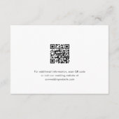 EVERLEIGHの結婚ゲスト衣装エンクロージャカード エンクロージャーカード (裏面)