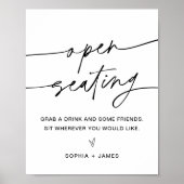 EVERLEIGHオープンシーティングサイン ポスター (正面)