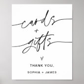 EVERLEIGHカードとギフト結婚のサイン ポスター (正面)