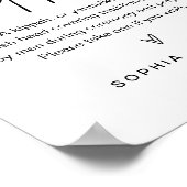 EVERLEIGHキップポットキパヤルムルケ結婚のサイン ポスター (角)