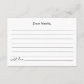 EVERLEIGHタイムカプセルベビーシャワーカード エンクロージャーカード (正面)