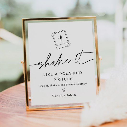 EVERLEIGHフォトゲストブックサイン ポスター