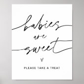 EVERLEIGHベビーは甘い赤ちゃんシャワーのサイン ポスター (正面)