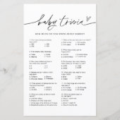 EVERLEIGHベビートリビアベビーシャワーゲーム (正面)