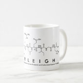 Everleighペプチド名mag コーヒーマグカップ (正面右)