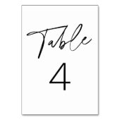 EVERLEIGHミニマルモダンリストテーブル番号カード テーブルナンバー (裏面)
