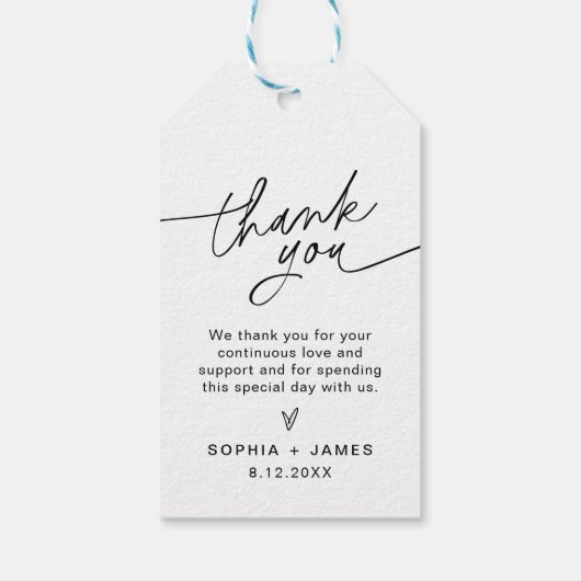 EVERLEIGHミニマル結婚リストの皆様へ ギフトタグ (裏面)