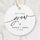 EVERLEIGHレットラブグロウプラントメッセージカード フェイバータグ (正面)