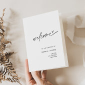 EVERLEIGH折り畳み結婚式 プログラム、サービスの順序 サンキューカード