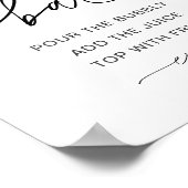 EVERLEIGH桃佐バーベビーシャワーサイン ポスター (角)