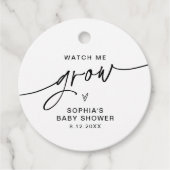 EVERLEIGH私の成長プラントメッセージカード フェイバータグ (正面)