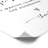 EVERLEIGH Address the Envelope Sign ポスター (角)