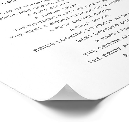 EVERLEIGH I Spyの結婚ハッシュタグ記号 ポスター (角)