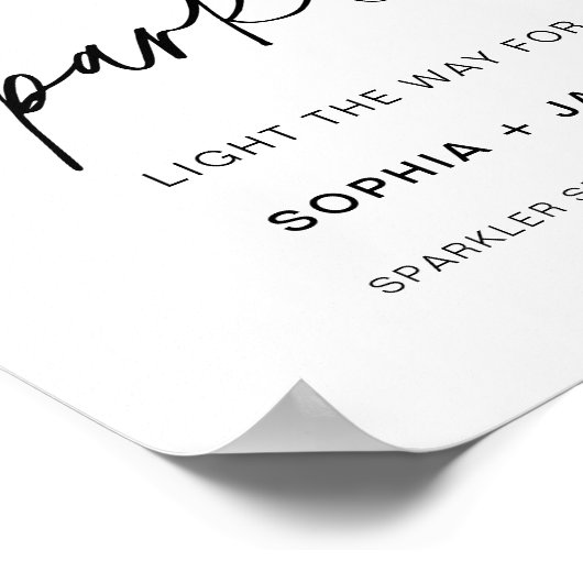 EVERLEIGH Let Love Sparkle ポスター (角)