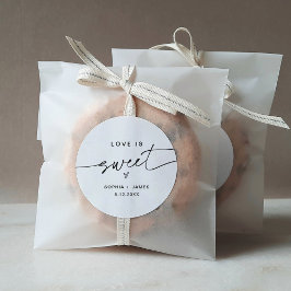 EVERLEIGH Love is Sweet Sticker 3" （6枚） ラウンドシール