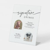 EVERLEIGH Petシグネチャードリンク結婚ズの8x10 台座サイン (正面)