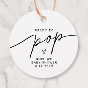 EVERLEIGH Ready To Popcorn Favorシポップ・アートのステッカーのお願い フェイバータグ
