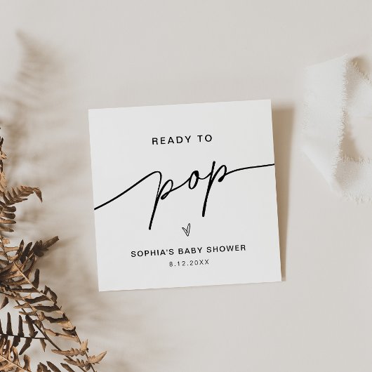 EVERLEIGH Ready To Popcorn Favoritesカーポップ・アートのド スクエア名刺