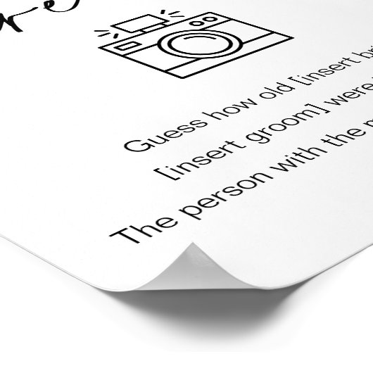 EVERLEIGH Where Was Photo Game ポスター (角)