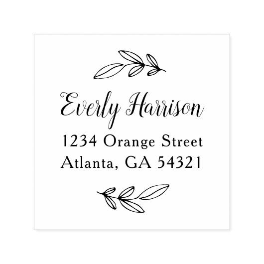 Everlyスクリプト セルフインキングスタンプ (デザイン)