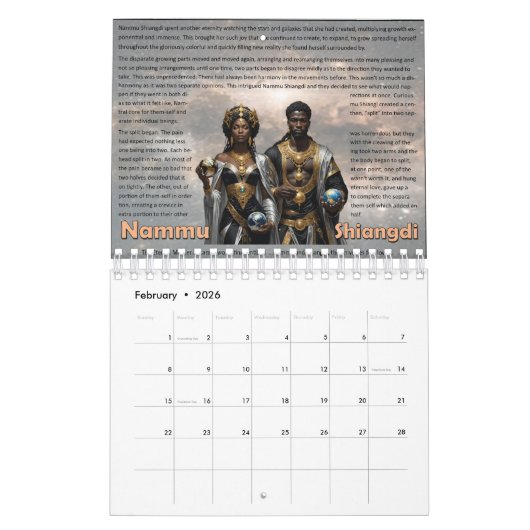 Evermore – 私たちの遠くの過去の夢 カレンダー (2月 2026)