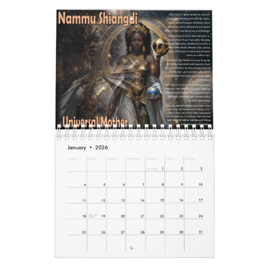 Evermore – 私たちの遠くの過去の夢 カレンダー (1月 2026)