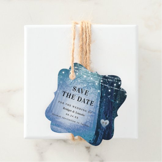 Evermore Enchanted Forest写真で日付を保存 フェイバータグ (インサイチュ)