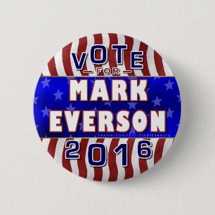 Eversonの大統領2016年の選挙の共和党員に印を付けて下さい 缶バッジ