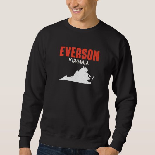 Everson Washington USA State America Travel Washin スウェットシャツ (正面)