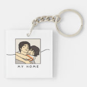 EverStyleの基本 キーホルダー (裏面)