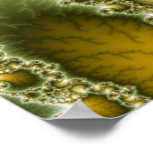 Everswirl - Mandelbrot Fractal ポスター (角)