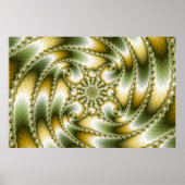 Everswirl - Mandelbrot Fractal ポスター (正面)